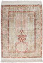 Silk Hereke Signed Carpet with Mehrab Design - Pure Luxury, Nieuw