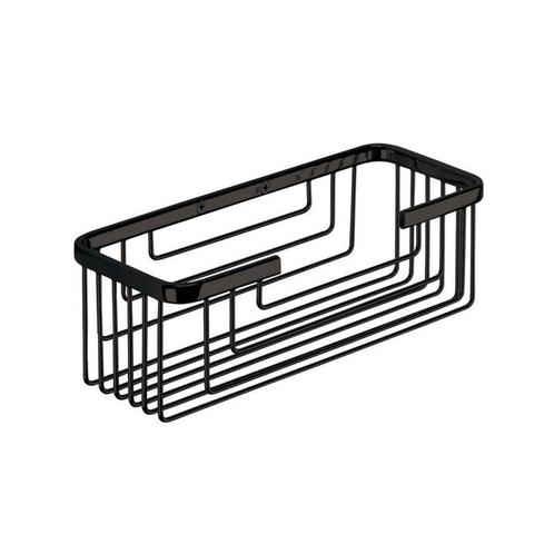 Draadmand Sapho Smart 25.2x8.6x10.2 cm Mat Zwart, Doe-het-zelf en Verbouw, Sanitair, Bad, Nieuw, Ophalen of Verzenden