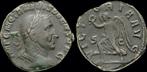 249-251ad Roman Trajan Decius Ae sestertius Victory advan..., Verzenden