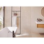 Vloertegel/Wandtegel JOS. Sismic Cream Beige Stonelook 60x60, 60 cm of meer, Nieuw, Ophalen of Verzenden, 10 m² of meer