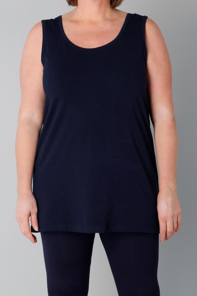 Base Level Curvy tanktop katoen Amin Maat:, Kleding | Dames, Tops, Overige kleuren, Nieuw, Verzenden