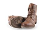 Mustang Veterboots in maat 41 Cognac | 10% extra korting, Kleding | Dames, Schoenen, Overige kleuren, Verzenden, Overige typen