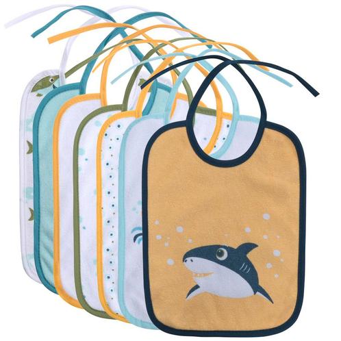 Lorelli Double Boy 7 Stuks Slabbetjes 1026021-0002, Kinderen en Baby's, Babyvoeding en Toebehoren, Nieuw, Verzenden