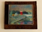 Hollandse School (XX) - Sunrise in a Dutch winterlandscape