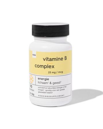 HEMA Vitamine B complex 25mg/mcg - 90 stuks beschikbaar voor biedingen