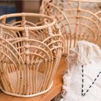 Plantenmand | Wasmand | Opbergmand RAHINA van rotan (3 maten, Verzenden, Nieuw