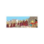 Kuifje Processie in Tibet Dubbele Postkaart, Verzamelen, Nieuw, Ophalen of Verzenden