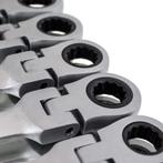 Bituxx Ratelsleutelset - 12-delig - 8/22 mm - Incl. koffer, Verzenden, Nieuw
