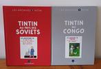 Tintin - 2x Les Archives Tintin Noir & Blanc - Tintin au, Boeken, Stripboeken, Nieuw