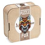 Eco Wood Houten Legpuzzel Vos Size L (Puzzels - Puzzles), Hobby en Vrije tijd, Denksport en Puzzels, Verzenden, Nieuw