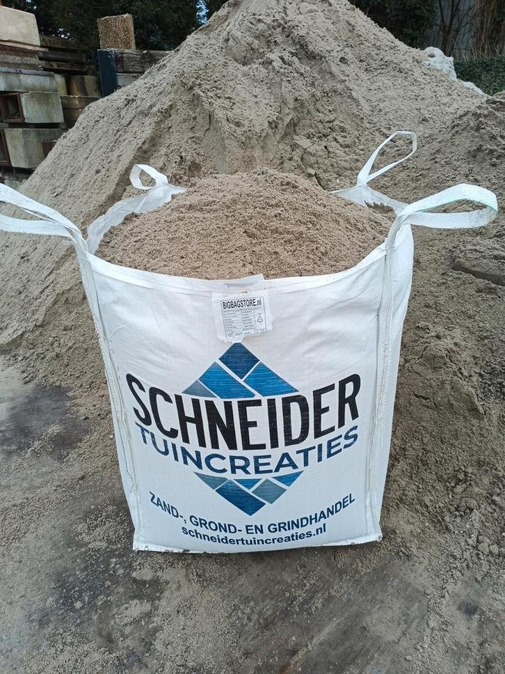 Bigbag zand / tuinaarde / grind, Tuin en Terras, Zand, Nieuw