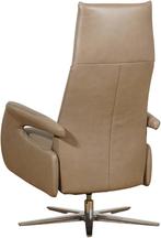 Leren relaxstoel - Elektrisch - Echt leer, Modern, Comfortab, Huis en Inrichting, Fauteuils, Nieuw, Ophalen of Verzenden, 50 tot 75 cm