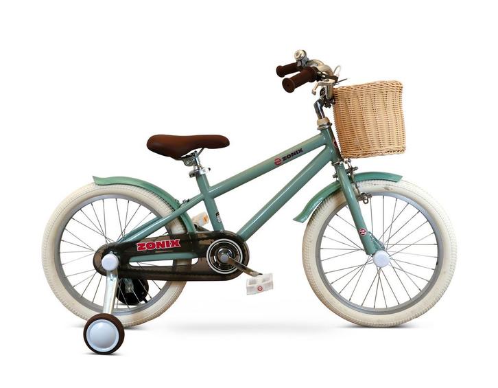 Zonix Kinderfiets 18 Inch Jongensfiets – Mintgroen Met, Fietsen en Brommers, Fietsen | Jongens, 18 inch, Nieuw, Ophalen of Verzenden