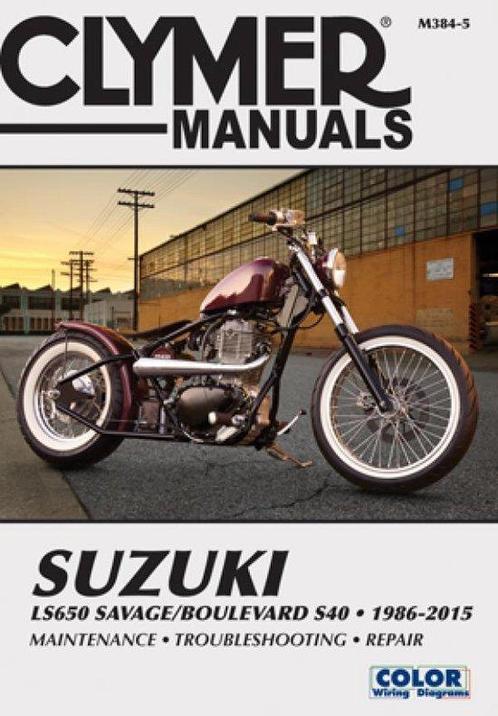 9781620921968 Clymer Suzuki LS650 Savage/Boulevard S4, Boeken, Informatica en Computer, Nieuw, Verzenden