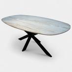 Mediterraneo Eetkametafel  Deens Ovaal (105x220 cm), Huis en Inrichting, Tafels | Eettafels, Nieuw
