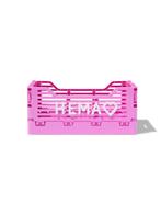 HEMA Klapkrat letterbord recycled roze 1+1 gratis, Huis en Inrichting, Kasten | Overige, Verzenden, Nieuw