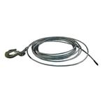 Novio Staalkabel met haak Ø6mm 43m, Auto diversen, Aanhangwagen-onderdelen, Ophalen of Verzenden, Nieuw