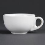 Cappuccino kop Porselein Wit 20 cl (Stuks 12), Verzenden