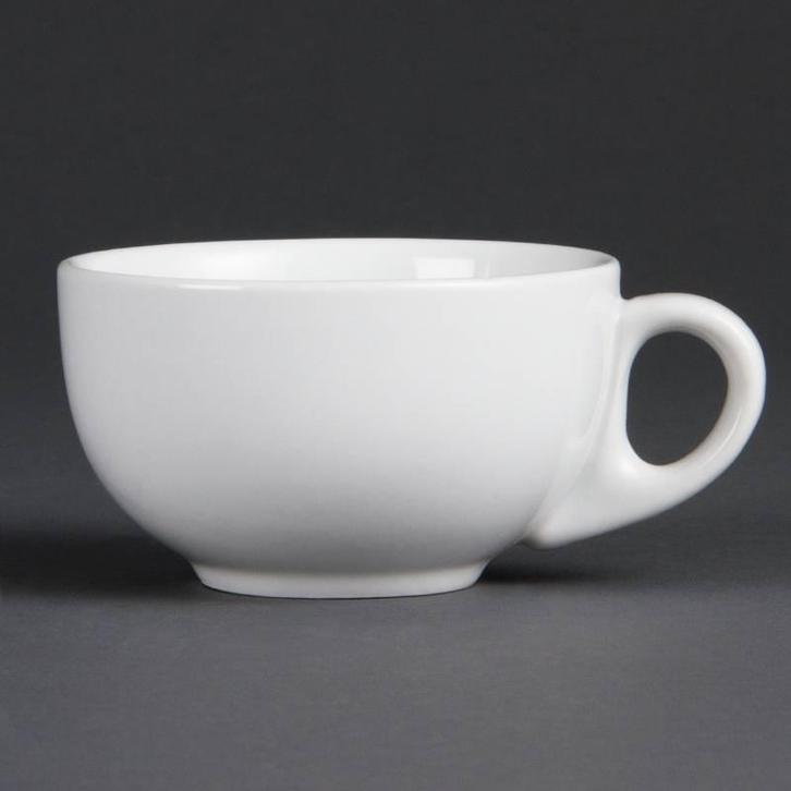 Cappuccino kop Porselein Wit 20 cl (Stuks 12), Zakelijke goederen, Horeca | Overige, Verzenden