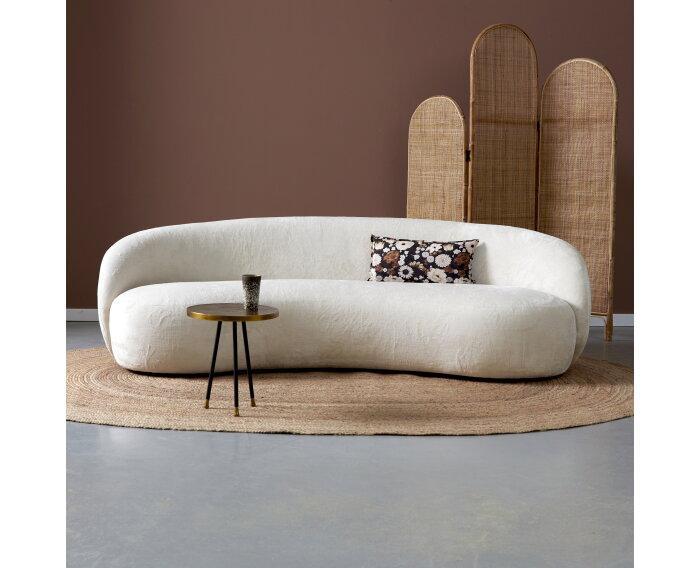 Designbank BEAN Banaanvormig 230 cm 4-zits - Sorriso 6, Huis en Inrichting, Banken | Bankstellen, Nieuw, Ophalen of Verzenden