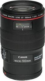 Canon EF 100 mm F2.8 IS L USM 67 mm filter (geschikt voor, Verzenden, Zo goed als nieuw, Macrolens