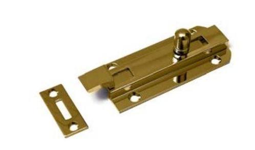 Profielschuif met bocht messing 80 x 35 mm, Doe-het-zelf en Verbouw, Hang- en Sluitwerk, Nieuw, Ophalen of Verzenden