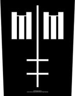 Marilyn Manson - Cross Logo Backpatch officiële merchandise, Verzamelen, Ophalen of Verzenden, Nieuw, Kleding