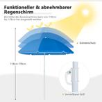 2dekans | Coast campingstoel met parasol dubbele vouwstoel, Ophalen of Verzenden, Zo goed als nieuw