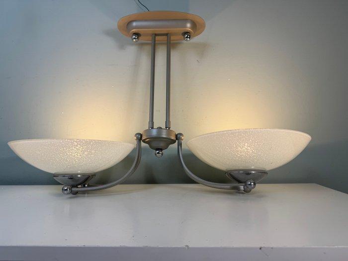 Plafondlamp - Elegante Art Deco Schalenlamp: Een Statement, Antiek en Kunst, Curiosa en Brocante