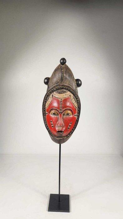 Houten masker - Baule - Ivoorkust (Zonder Minimumprijs), Antiek en Kunst, Kunst | Niet-Westerse kunst