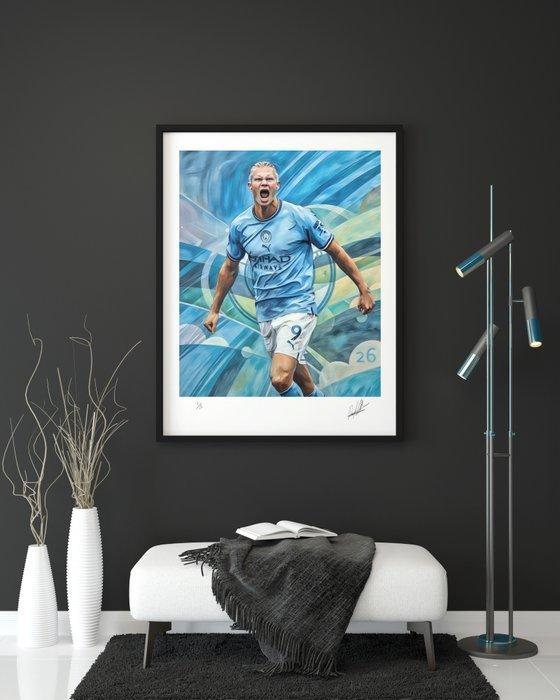 works! Artist by Raffaele De Leo - Erling Haaland V2 2025 -, Verzamelen, Overige Verzamelen