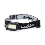 Hoofdlamp | Nedis (Oplaadbaar, 180 lm, 20 meter), Verzenden, Nieuw