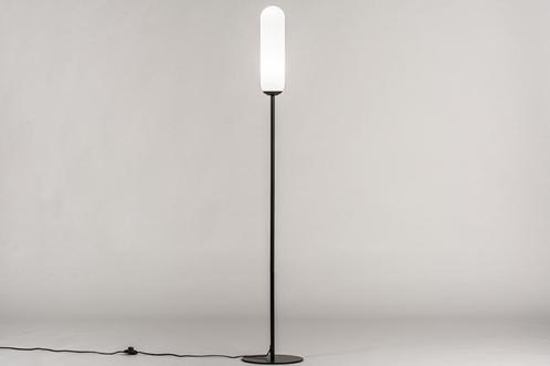 Rietveld Vloerlampen - Wit, Zwart - Glas, Metaal, Huis en Inrichting, Lampen | Vloerlampen, Verzenden
