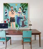 Artemisia - The Sailor and the Mermaid - Art-Deco - Summer -