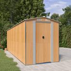 vidaXL Tuinschuur 192x606x223 cm gegalvaniseerd staal, Verzenden, Nieuw