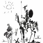 Pablo Picasso (1881-1973), after - Don Quichotte et Sancho