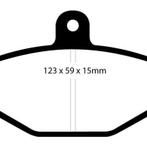 EBC 92-00 Dodge Viper 8.0 Redstuff Rear Brake Pads - DP3885C, Ophalen of Verzenden, Nieuw
