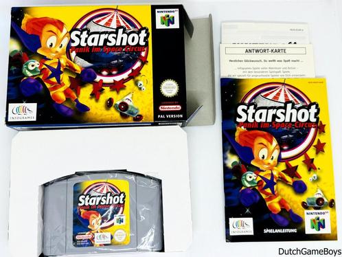 Nintendo 64 / N64 - StarShot - Panik Im Space Circus - NOE -, Spelcomputers en Games, Games | Nintendo 64, Gebruikt, Verzenden