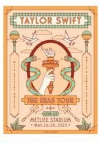 Posters - Poster Swift, Taylor - Eras Tour, Verzamelen, Verzenden, Zo goed als nieuw