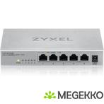 Zyxel MG-105 Unmanaged 2.5G Ethernet (100/1000/2500) Staal, Computers en Software, Netwerk switches, Nieuw, Verzenden