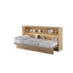 Murphy Horizontaal Opklapbed 90x200 - Artisan Eiken, Huis en Inrichting, Verzenden, Nieuw