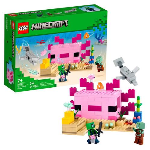 LEGO Minecraft - The Axolotl House 21247, Kinderen en Baby's, Speelgoed | Duplo en Lego, Ophalen of Verzenden