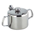Suikerpot met deksel, RVS 18/8, 0,2 liter, Verzenden