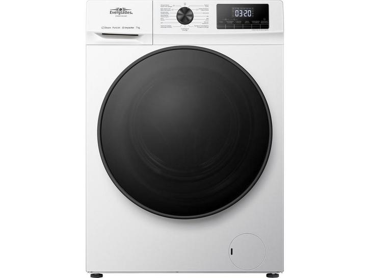 Everglades EVWM71401AW - Wasmachine - 7KG - A Klasse -, Witgoed en Apparatuur, Wasmachines, Zo goed als nieuw, Verzenden