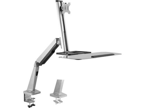 Zit sta werkplek - monitorbeugel met toetsenbord -, Computers en Software, Monitoren, Nieuw, Verzenden