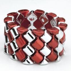 Corsage Polscorsage Carnival Rood Corsage Polscor, Huis en Inrichting, Woonaccessoires | Kunstplanten en Kunstbloemen, Nieuw, Ophalen of Verzenden