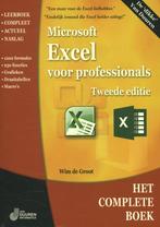 Excel voor professionals 9789059406407 Wim de Groot, Wim de Groot, Gelezen, Verzenden