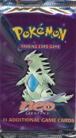 Neo Destiny Booster Tyranitar Booster, Hobby en Vrije tijd, Verzamelkaartspellen | Pokémon, Nieuw, Ophalen of Verzenden