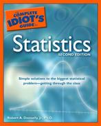 The Complete Idiots Guide to Statistics 9781592576340, Verzenden, Zo goed als nieuw