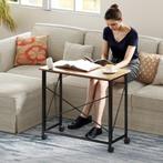 TRUUSK Opklapbare Kleine Bureau 80 Cm Met Wielen Ruimtebespa, Verzenden, Nieuw